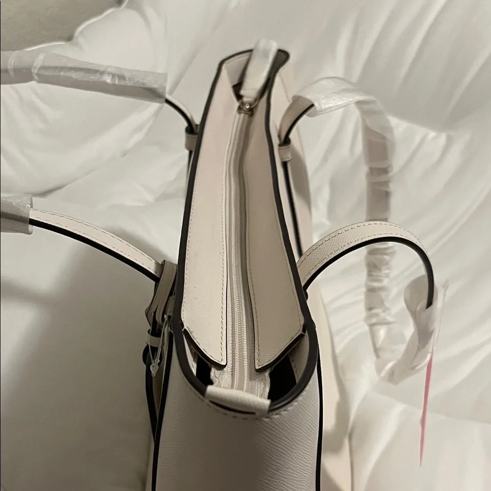 Kate Spade New York Schuyler White Medium Tote Bag - Picture 10 of 11